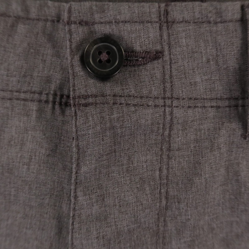 Jack Nicklaus Shorts Mens 30 Gray Heather Polyester Golf Chino Performance - Picture 2 of 6